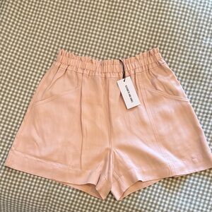 Elizabeth and James Blush High Waist Shorts